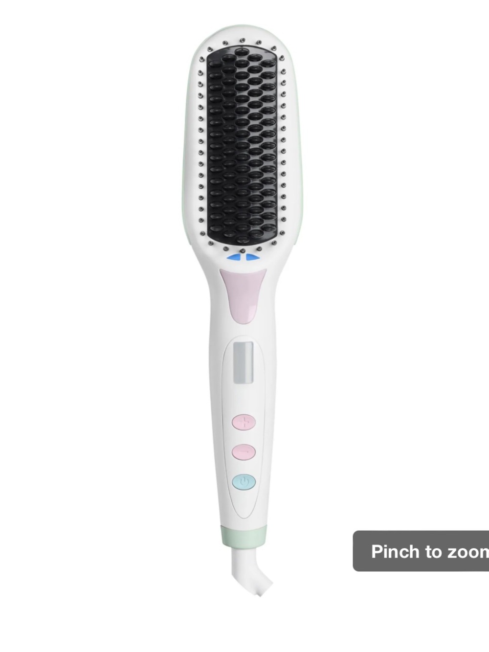 Mane Get Ur Sleek On Heated Straightening Brush